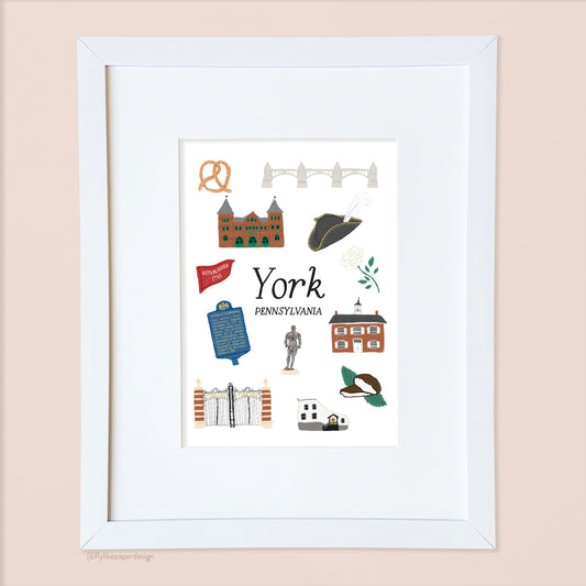 York Pennsylvania Icons Art