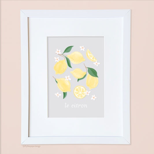 Lemons Print