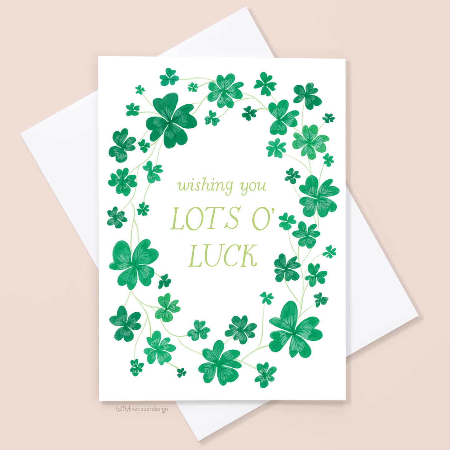 Wishing You Lots O' Luck St. Patrick's Day Card