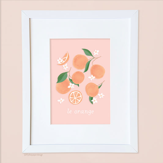 Oranges Print
