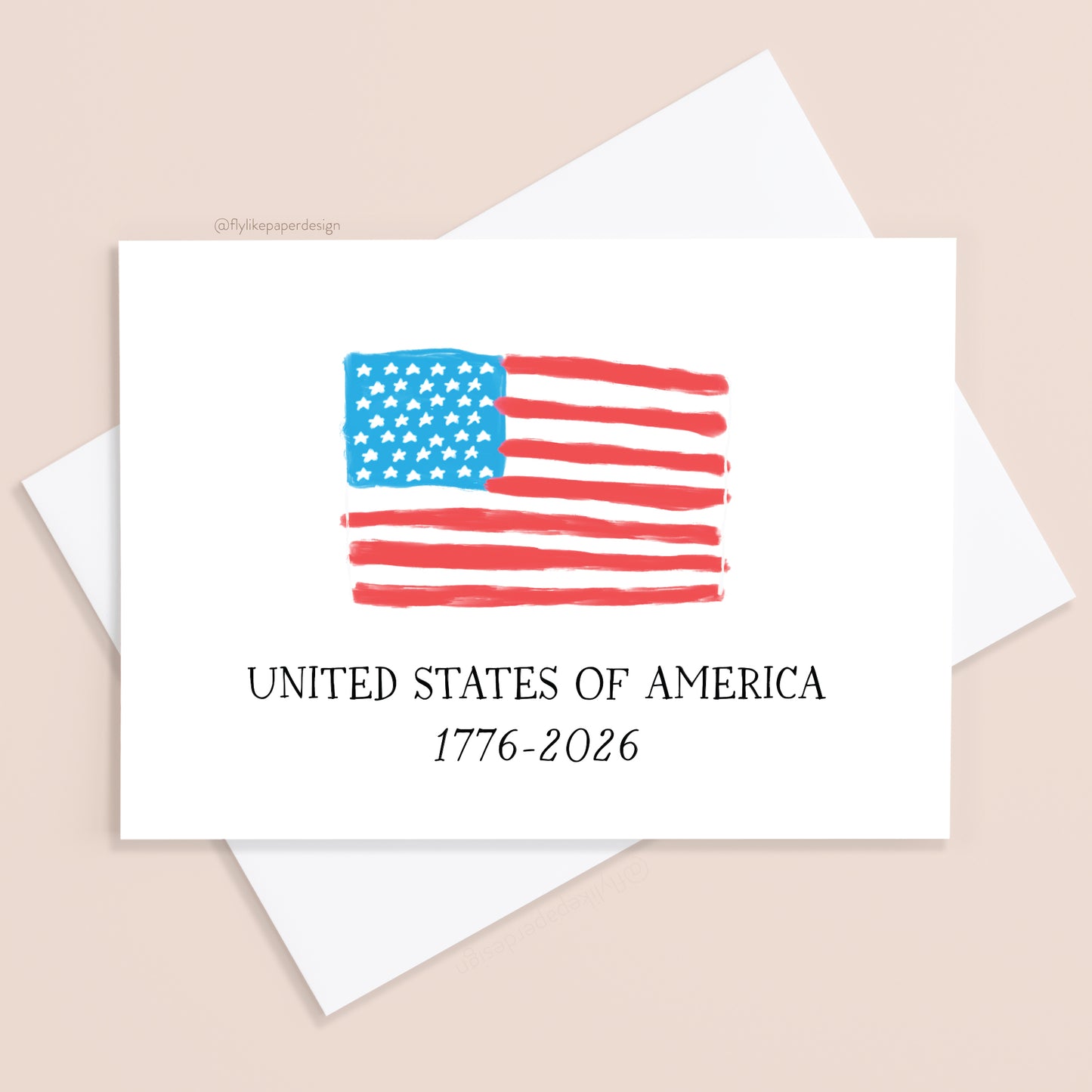 USA America 250 Card